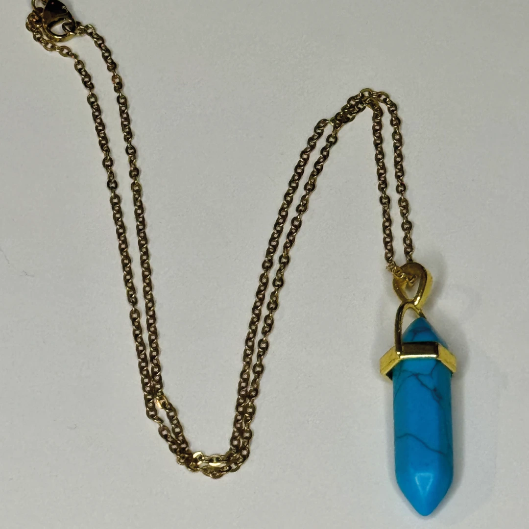 Collar de Cristal Azul - Image 3