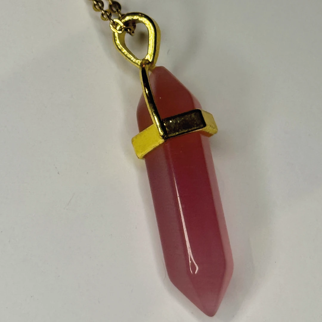 Collar Cristal Rosa - Image 3